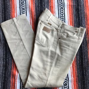 Wrangler Khaki Colored Jean